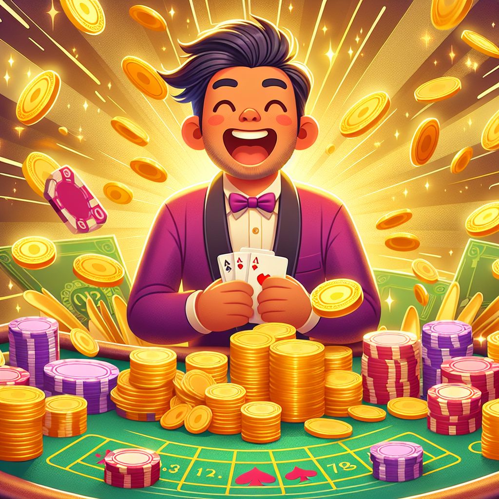 ক্যাসিনো স্লটে জিতছে BK444 কার্টুন চরিত্র